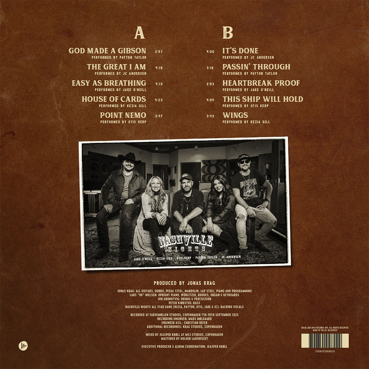 Pre-order: Nashville Nights vol. 3, LP, Release dec. 1st.