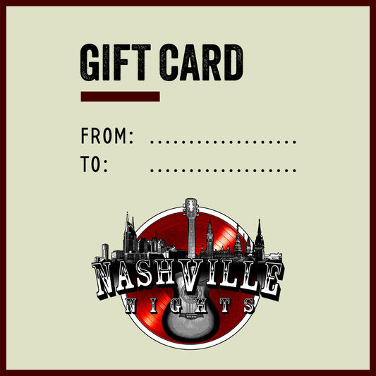 Nashville Nights Gift Card